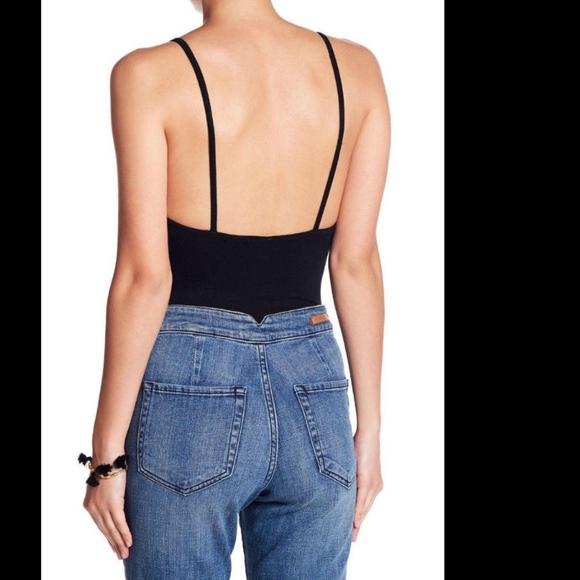 Free People LACE TRIM BODYSUIT - Picture 4 of 4